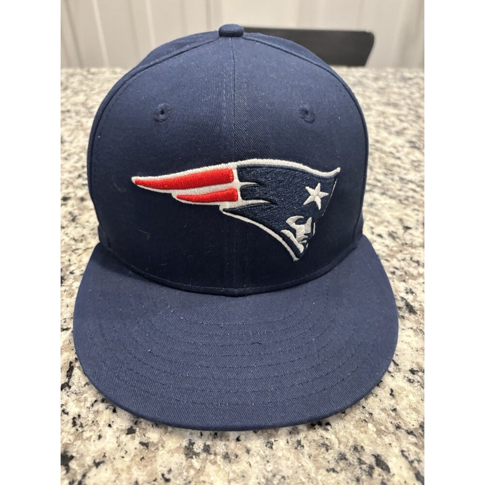 New England Patriots Hat Cap Snap Back Mens Blue NFL Football New Era 9Fifty
